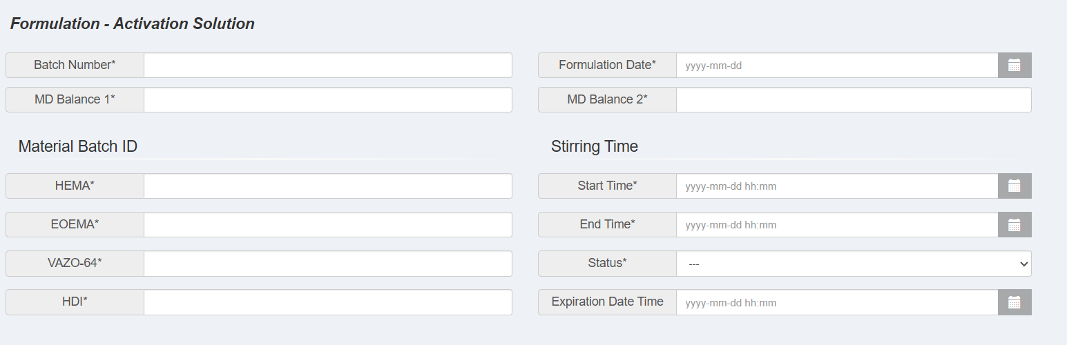 Salah satu test yang dilakukan